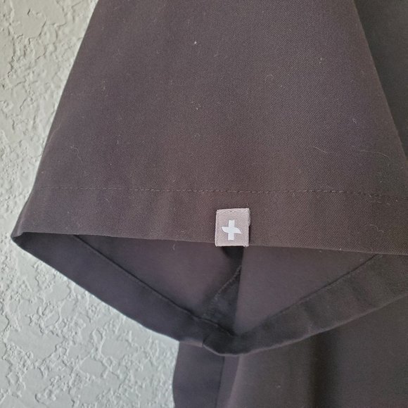 Figs Mens Technical Collection Chisec Three Pocket Scrub Top Shirt XXL Black - Picture 3 of 5